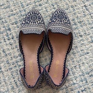 Restricted Navy Blue Loafers